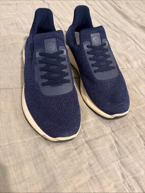 Men's Navy Knit Athletic Sneakers - Peter Millar 10.5